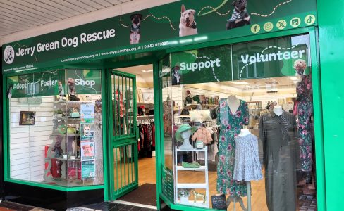 Jerry Green Dog Rescue Charity Shop Scunthorpe